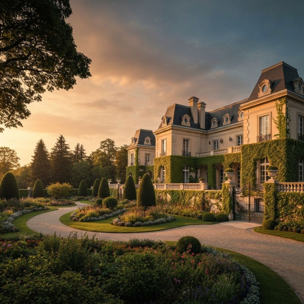 Luxury estate showcase